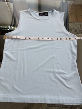 Mossimo Pale Blue Crewneck Sleeveless Tank